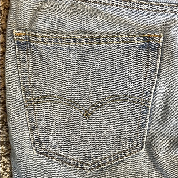 Levi’s 505 Vintage Light Wash Straight Leg Jeans – Size 40x30 - Picture 11 of 12